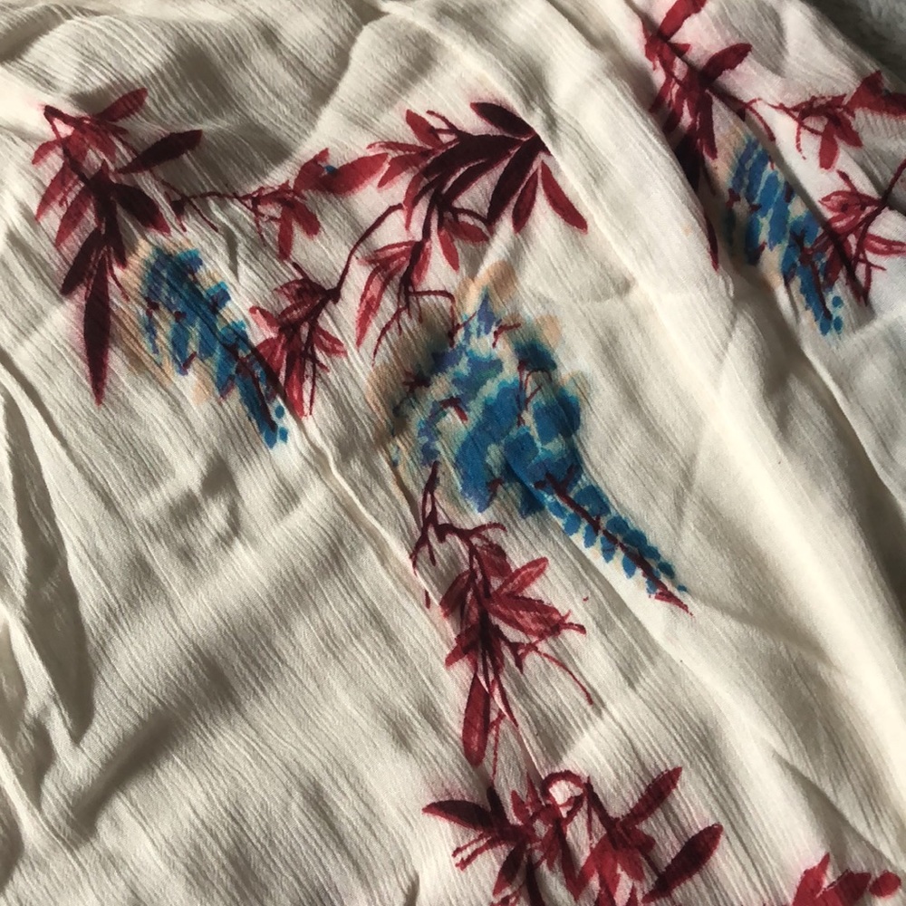 NWOT Free People Beau Smocked Printed Slip - Picture 5 of 11